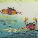 [ART PANEL] SAWAGANI (CRAB) / PWS125 | KAGA YUZEN | SOME NO SHIKI