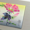 [ART PANEL] HOLLYHOCK / PWS124 | KAGA YUZEN | SOME NO SHIKI