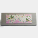 [ART PANEL] CHERRY BLOSSOMS AND MEJIRO / PWS130 | KAGA YUZEN | SOME NO SHIKI