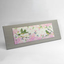 [ART PANEL] CHERRY BLOSSOMS AND MEJIRO / PWS130 | KAGA YUZEN | SOME NO SHIKI