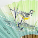 [HAND FAN] YELLOW WAGTAIL / OM18 | KAGA YUZEN | SOME NO SHIKI