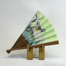 [HAND FAN] YELLOW WAGTAIL / OM18 | KAGA YUZEN | SOME NO SHIKI