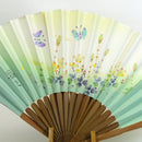 [พัดลมมือ] Spring / OM24 | Kaga Yuzen | บางคนไม่มีชิกิ