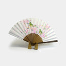 [HAND FAN] MEJIRO (BIRD) / OM15 | KAGA YUZEN | SOME NO SHIKI
