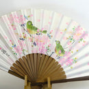 [HAND FAN] MEJIRO (BIRD) / OM15 | KAGA YUZEN | SOME NO SHIKI