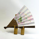 [HAND FAN] MEJIRO (BIRD) / OM15 | KAGA YUZEN | SOME NO SHIKI