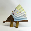 [HAND FAN] TWO CRANES / OM19 | KAGA YUZEN | SOME NO SHIKI