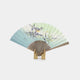 [HAND FAN] YELLOW WAGTAIL / OM25 | KAGA YUZEN| KENZO MAKINO
