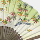 [HAND FAN] MOMIJI (MAPLE) / OM27 | KAGA YUZEN| KENZO MAKINO