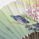 [HAND FAN] PINE, BAMBOO AND PLUM / OM29 | KAGA YUZEN| KENZO MAKINO