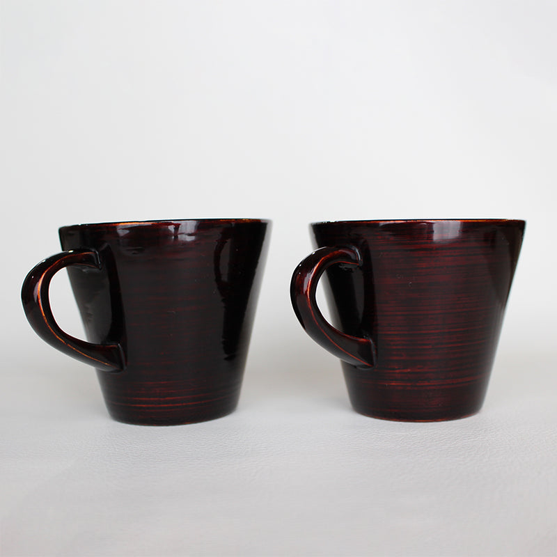 [COFFEE CUP SET] 2 PIECES | YAKUMO LACQUERWARE