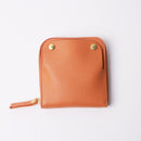 [LEATHER CASE] SHRINK ETERNAL-ORANGE SOFT SHRINK COWHIDE (SPECIAL ORDER COLOR) | LEATHER WORK | RAKUKEI