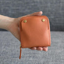[LEATHER CASE] SHRINK ETERNAL-ORANGE SOFT SHRINK COWHIDE (SPECIAL ORDER COLOR) | LEATHER WORK | RAKUKEI