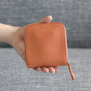[LEATHER CASE] SHRINK ETERNAL-ORANGE SOFT SHRINK COWHIDE (SPECIAL ORDER COLOR) | LEATHER WORK | RAKUKEI