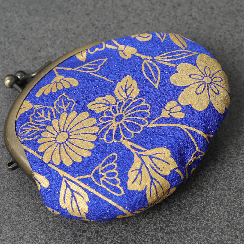 [WALLET] SILK OBI COIN PURSE | KYOTO YUZEN DYEING | MORPHOSPHERE