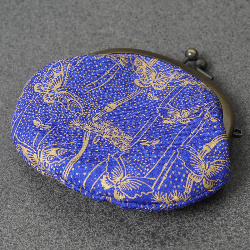 [WALLET] SILK OBI COIN PURSE | KYOTO YUZEN DYEING | MORPHOSPHERE