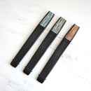 [HAND FAN] HAKUSAI HAKUIRO BLACK BONE | KYOTO FOLDING FANS| YASUTO YONEHARA