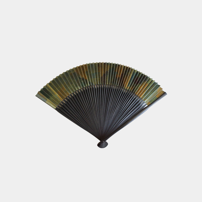 [HAND FAN] IBUSHI MIX PATTERN | KYOTO FOLDING FANS| YASUTO YONEHARA