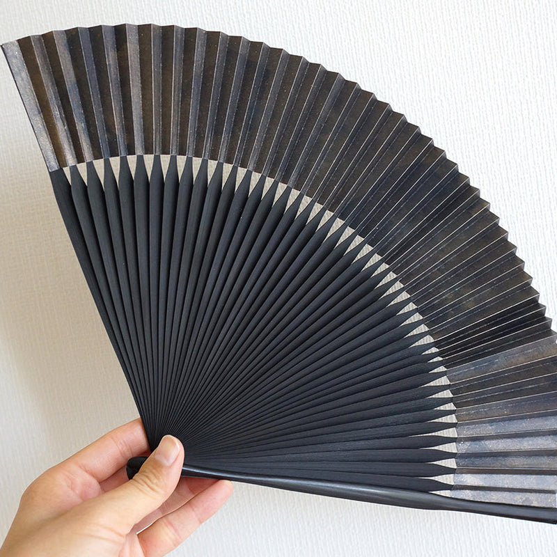 [HAND FAN] IBUSHI MIX PATTERN | KYOTO FOLDING FANS| YASUTO YONEHARA