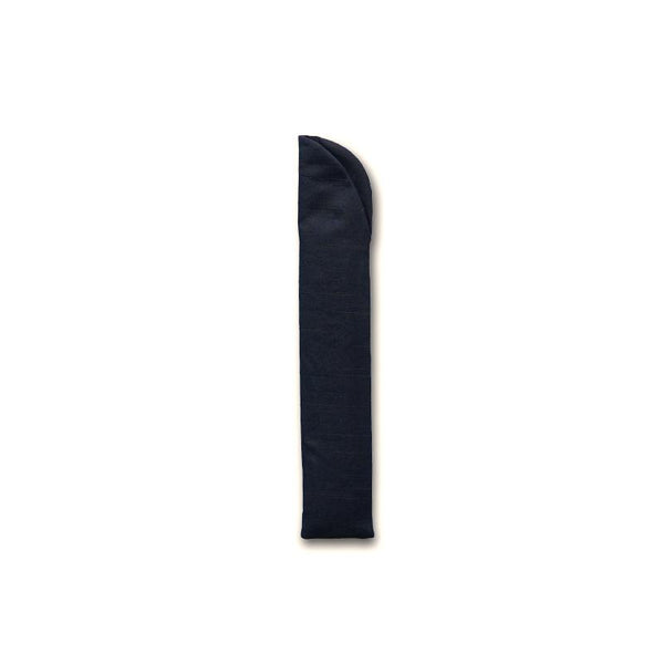 [HAND FAN BAG] FAN POUCH COTTON BLACK FOR 7.5 SUN (9.06 in.) | KYOTO FOLDING FANS | YASUTO YONEHARA , DEDICATED