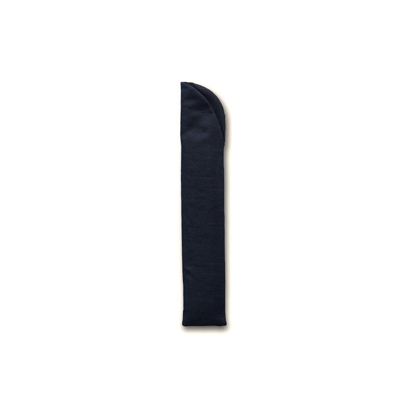 [HAND FAN BAG] FAN POUCH COTTON BLACK FOR 7.5 SUN (9.06 in.) | KYOTO FOLDING FANS | YASUTO YONEHARA , DEDICATED