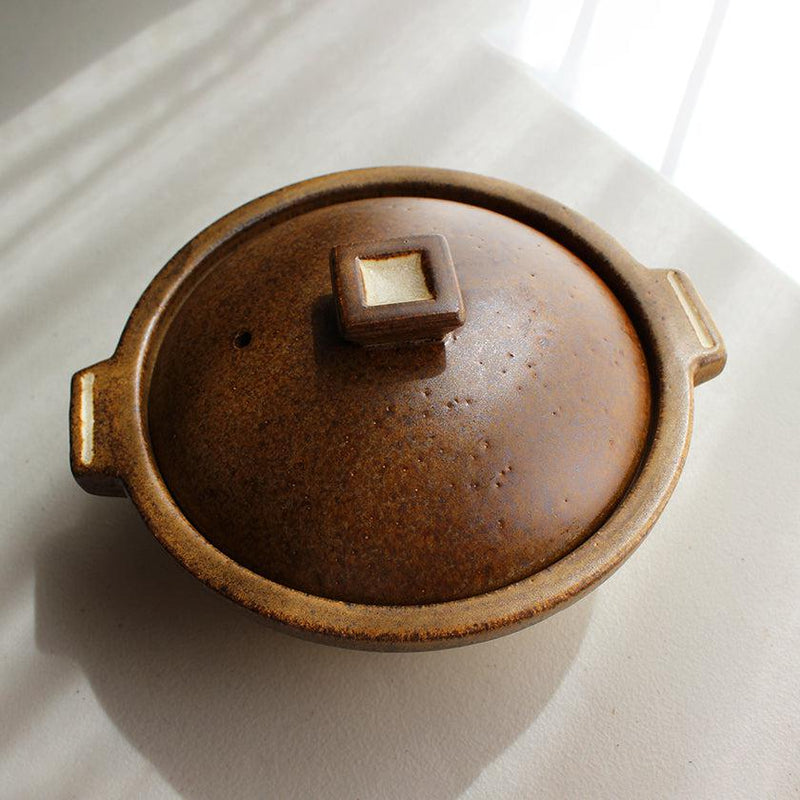 [COOKER (POT)] HANG OUT FOR 1-2 PEOPLE EARTHENWARE POT | SHIGARAKI WARE