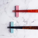 [CHOPSTICKS] PAIR NIGHT SKY WITH CHOPSTICK REST (22.5cm) | CRYSTAL | WAKASA LACQUERWARE
