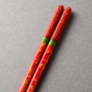 [CHOPSTICKS] NIGHT SKY AKATSUKI WITH CHOPSTICK REST (22.5cm) PAULOWNIA WOOD BOX | CHOPSTICKS OF WAKASA | CRYSTAL