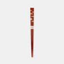 [CHOPSTICKS] AUSPICIOUS MOTIFS PINE, BAMBOO AND PLUM | NOTO HIBA LACQUERED CHOPSTICKS | HASHIMOTO KOUSAKU SIKKI