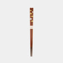 [CHOPSTICKS] AUSPICIOUS MOTIFS PINE, BAMBOO AND PLUM | NOTO HIBA LACQUERED CHOPSTICKS | HASHIMOTO KOUSAKU SIKKI