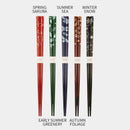 [CHOPSTICKS] SEASONAL COLORS | WAJIMA LACQUER | HASHIMOTO KOUSAKU SIKKI