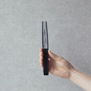 [HAND FAN] BLUE KUMADORI (KABUKI MAKE UP) | NAGOYA FOLDING FAN | SUEHIRODO