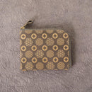 [WALLET] AYASE L-SHAPE ZIPPER MINI | INDEN | GOODHISTOY * KANOKA INDEN