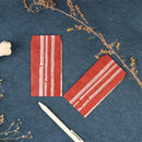 [STATIONERY] PETITE BAG (L) BAMBOO RED (2PIECES) | KARAKAMI | KARAGEN