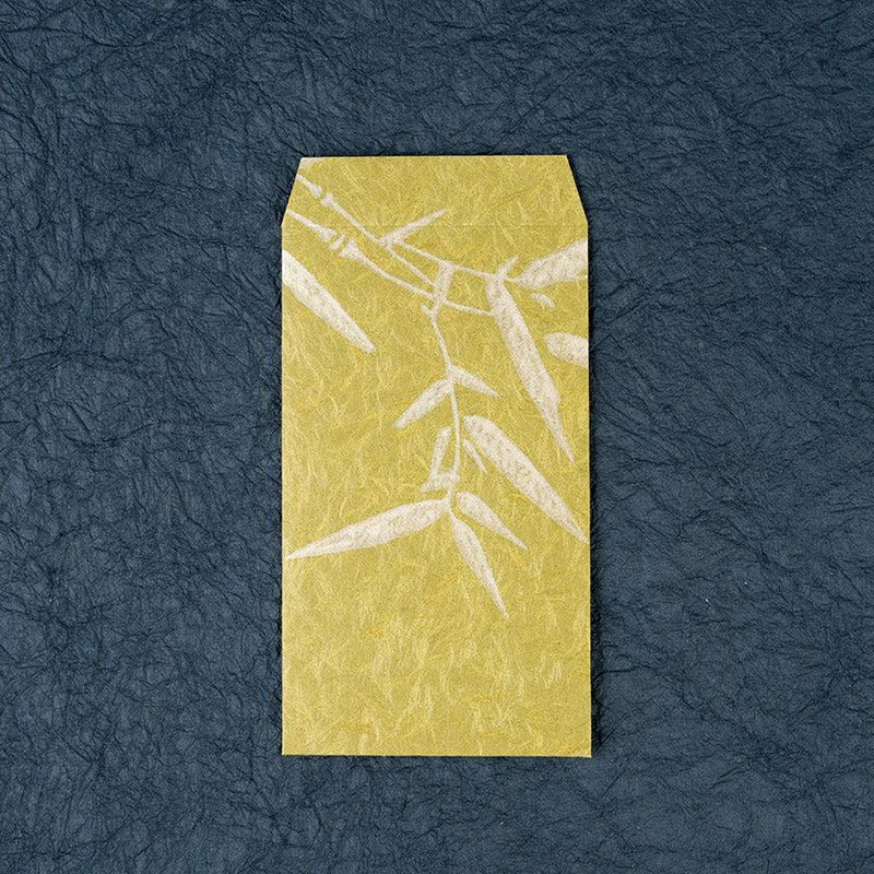 [STATIONERY] PETITE BAG (L) BAMBOO GRASS GREEN (2PIECES) | KARAKAMI | KARAGEN