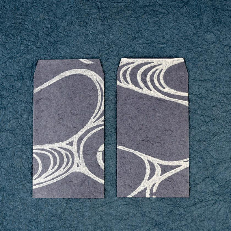 [STATIONERY] PETITE BAG (L) WATER INDIGO (2PIECES) | KARAKAMI | KARAGEN