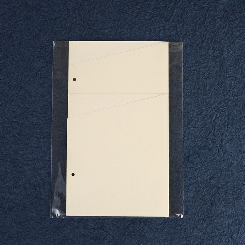 [STATIONERY] NOTEBOOK FOR ADDITION POCKET SHEET (1PIECES) | KARAKAMI | KARAGEN