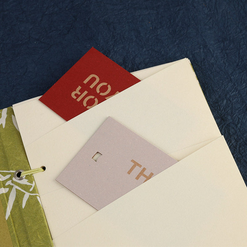 [STATIONERY] NOTEBOOK FOR ADDITION POCKET SHEET (1PIECES) | KARAKAMI | KARAGEN