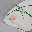 [HAND FAN]  DAYFLOWER & MAPLE | KARAKAMI | KARAGEN