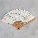 [HAND FAN]  DAYFLOWER & MAPLE | KARAKAMI | KARAGEN