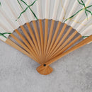 [HAND FAN]  DAYFLOWER & RABBIT | KARAKAMI | KARAGEN