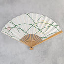 [HAND FAN]  DAYFLOWER & RABBIT | KARAKAMI | KARAGEN