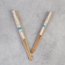 [HAND FAN]  DAYFLOWER & RABBIT | KARAKAMI | KARAGEN