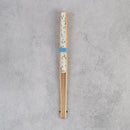 [HAND FAN]  DAYFLOWER & RABBIT | KARAKAMI | KARAGEN