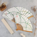 [HAND FAN]  DAYFLOWER & RABBIT | KARAKAMI | KARAGEN