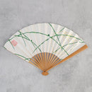 [HAND FAN]  DAYFLOWER & RABBIT | KARAKAMI | KARAGEN