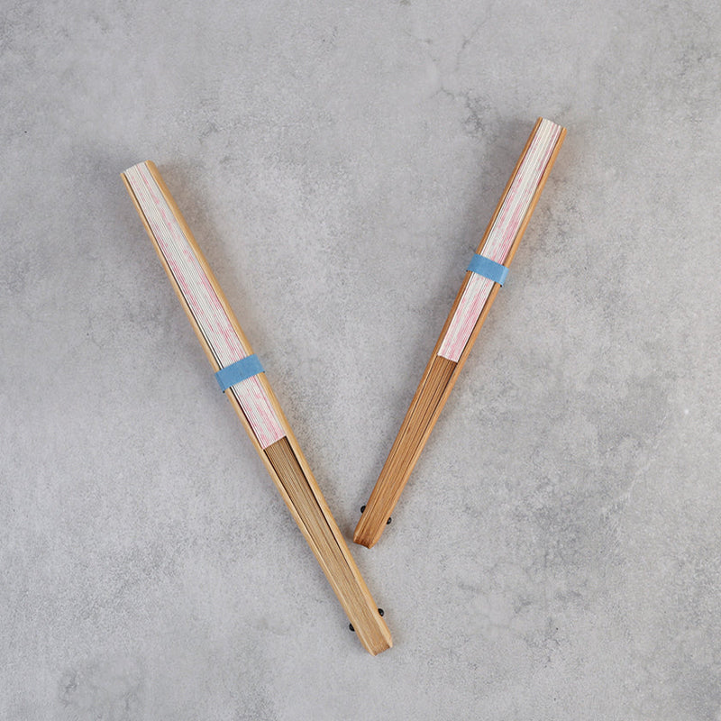 [HAND FAN]  PLUM | KARAKAMI | KARAGEN