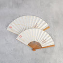 [HAND FAN]  CURVE & MAPLE | KARAKAMI | KARAGEN