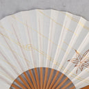 [HAND FAN]  CURVE & MAPLE | KARAKAMI | KARAGEN