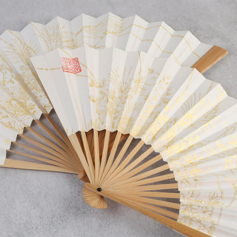 [HAND FAN]  AUTUMN GRASS | KARAKAMI | KARAGEN